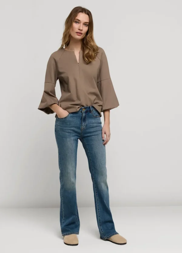 Vrouwen Summum Woman Tops & T-Shirts | Aangesloten Top