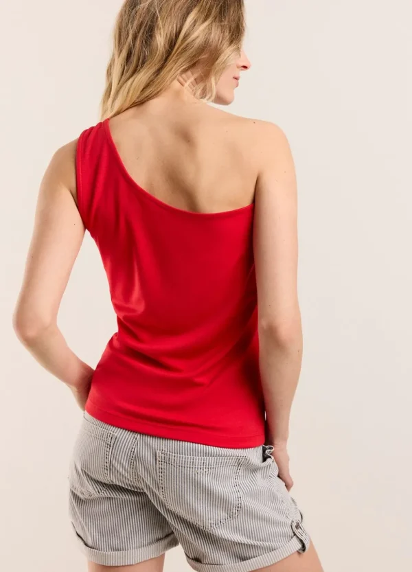 Vrouwen Summum Woman Tops & T-Shirts | Asymmetrisch Singlet