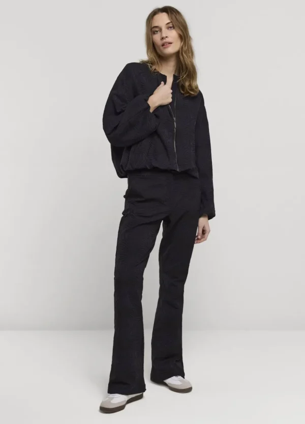 Vrouwen Summum Woman Broeken & Jumpsuits | Jacquard Flared Broek