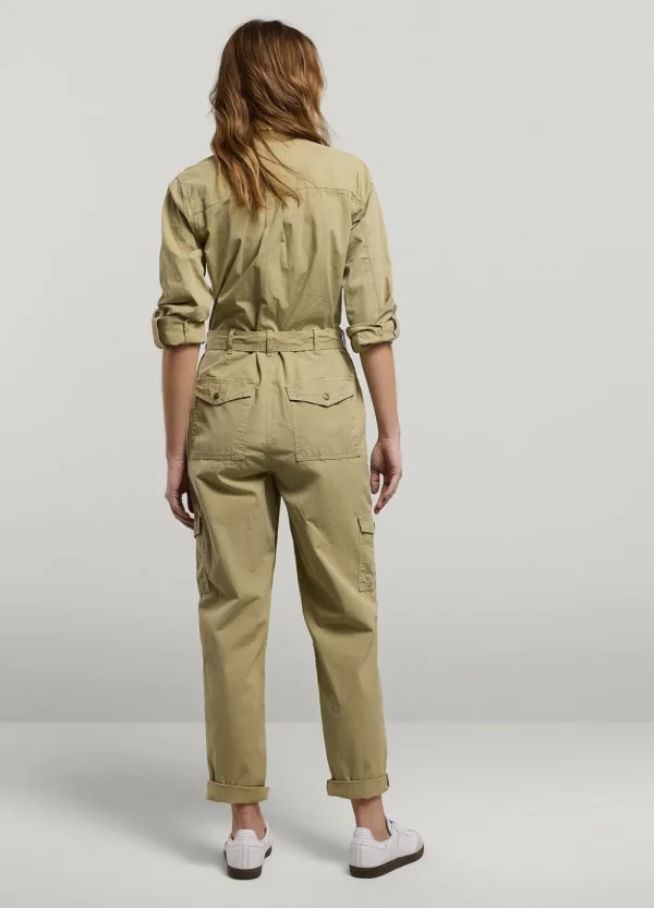 Vrouwen Summum Woman Broeken & Jumpsuits | Jumpsuit Met Drukknopen