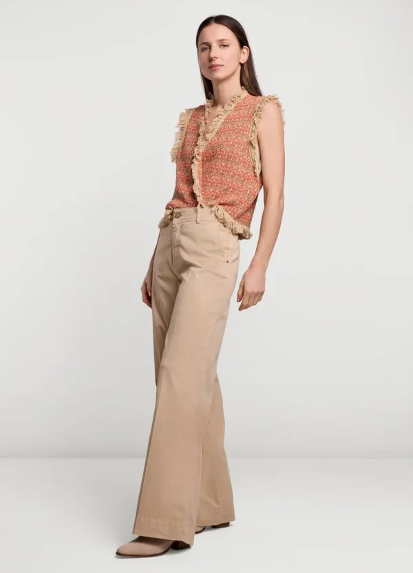 Vrouwen Summum Woman Broeken & Jumpsuits | Palazzo Broek