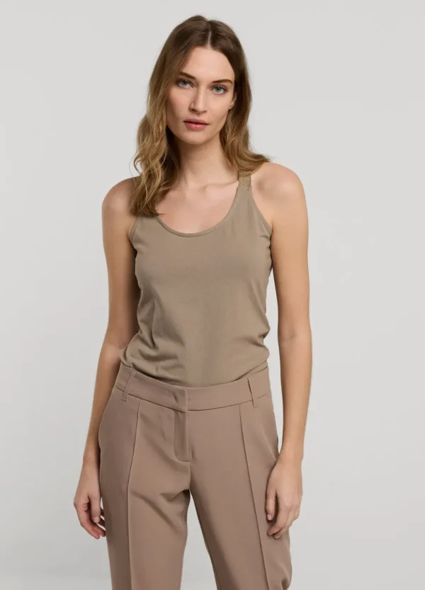Vrouwen Summum Woman Tops & T-Shirts | Singlet: Omkeerbaar