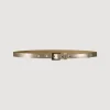 Vrouwen Summum Woman Accessoires | Smalle Metallic Riem