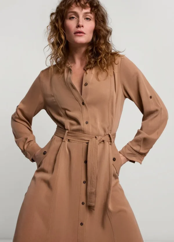 Vrouwen Summum Woman Jurken | Stoere Doorknoopjurk